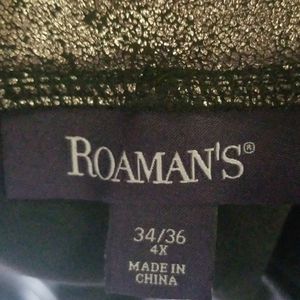 Soft metallic leggings